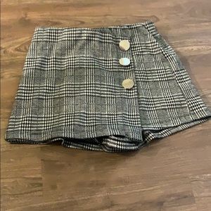 Printed skort